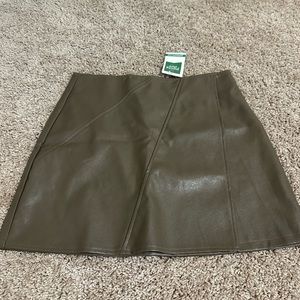 Leather pants store skirt